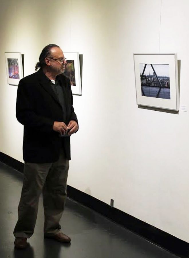 Thomas Roach, head of the Communication and Creative Arts department, led a trip to Paris with PNW students. Their photography is on display at the CHESS Art Gallery until Dec. 1.