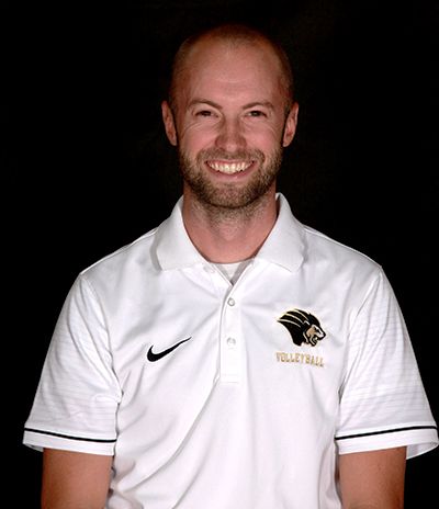Cory Sackett, assistant coach of women’s volleyball