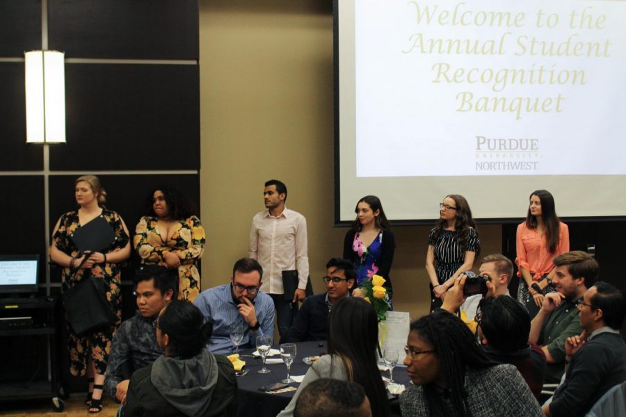 The student employees pf the year are recognized for their dedication and hard work to help daily operations at the university.