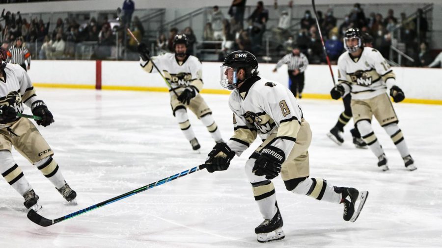 PNW Pride hockey team has been making its mark during its first season of DI play.