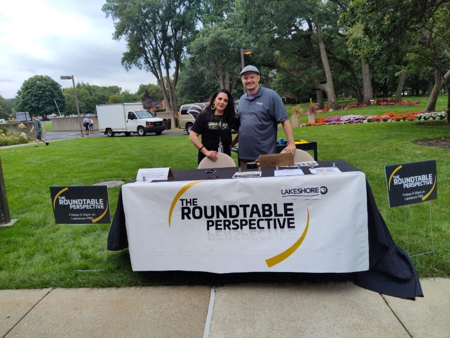 “The Roundtable Perspective,” is produced by COM 434 students. The class provides hands-on experience in broadcast television fundamentals and creates a program that reaches millions of Chicago-area households.