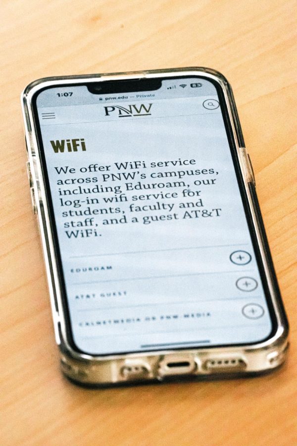 Even with three Wi-Fi options, PNW
students often struggle to connect.