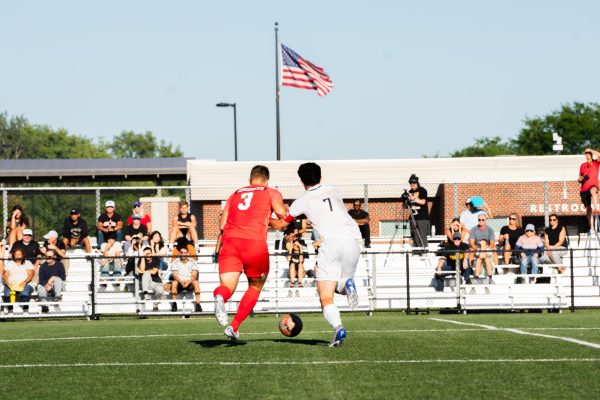 Though the men’s soccer home opener against Lewis University on Aug. 31 was a 0-0 tie, the men’s Pride is off to a
strong start with four wins.
