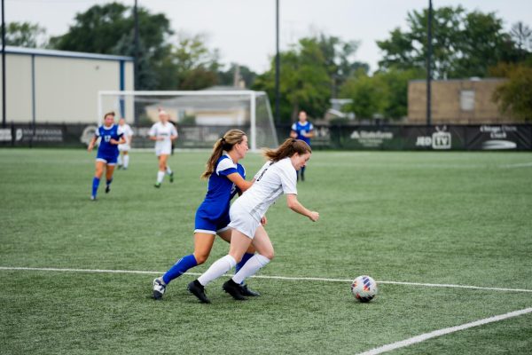 After a winless season last fall, the women’s soccer team stands at 2-4-2. They lost to Grand Valley on Sept. 22.