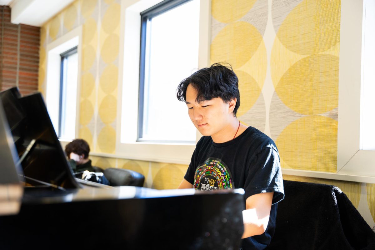 Freshman Jih Bin Luo played at Carnegie Hall a few years ago. Today, he performs at SULB in Hammond.